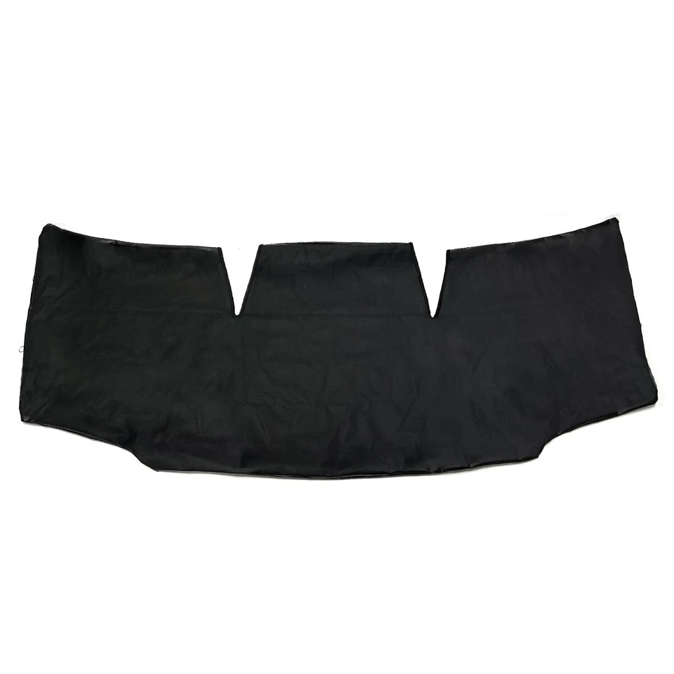 Black Bonnet Bra Cover Protector Guard For Fiat Ducato Peugeot Boxer 2002-2006 - Image 3 of 4