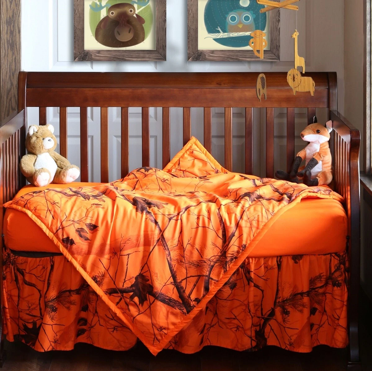 Baby boy cheap hunting crib bedding