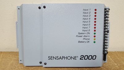 Sensaphone 2000 Series 8 Chn Remote Monitoring System (NoPwrCrd) FGD-2000-E USED
