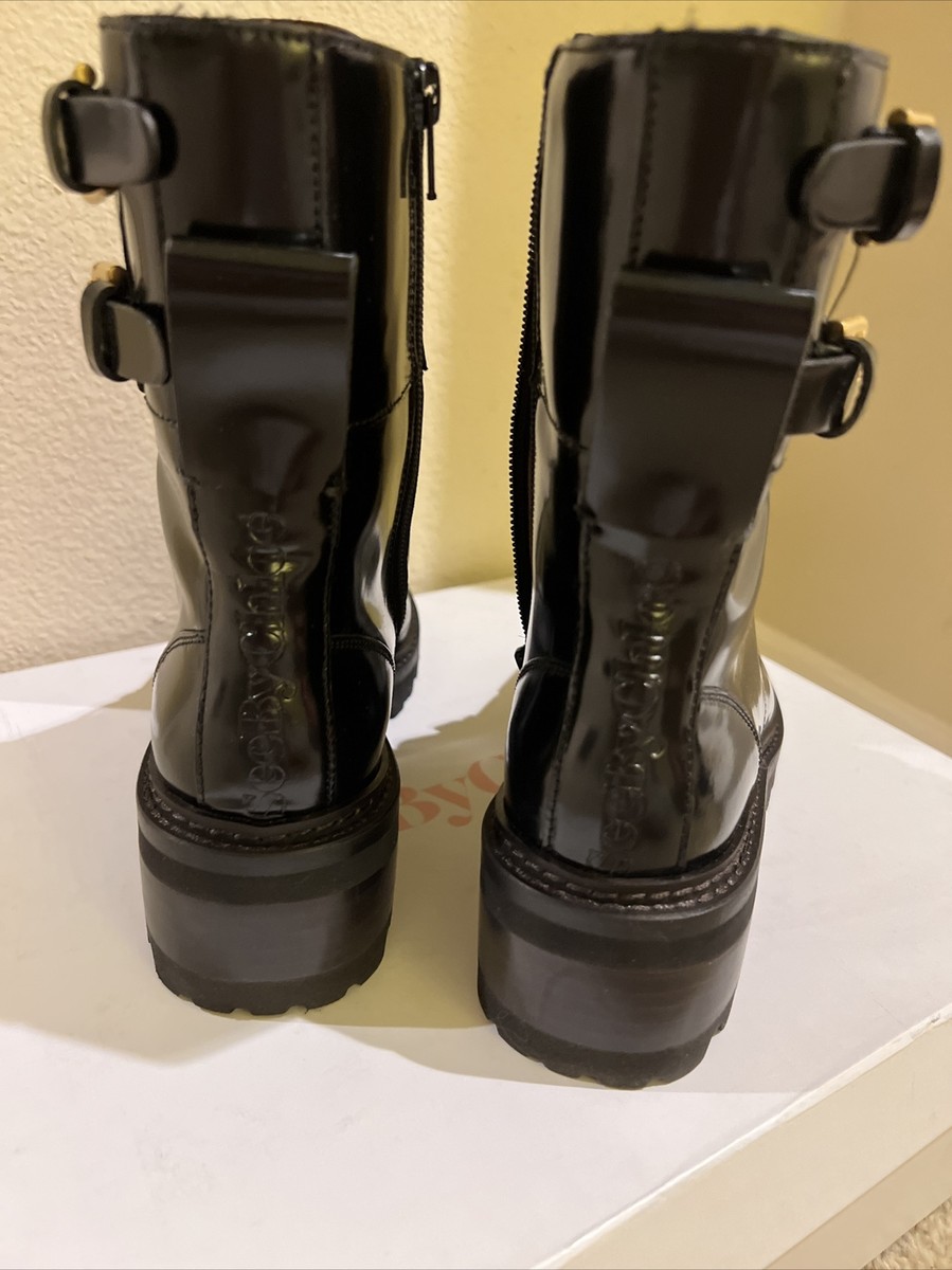 Women's Ladie's See by Chloe Mallory Boots sz 35 Black Women's Ladie's See by Chloe Mallory Boots sz 35 Black