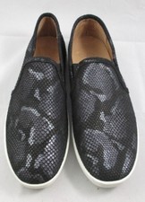 Women's JOIE KIDMORE Sneakers Python Stamped LEATHER Size 7 Med 190 NEW