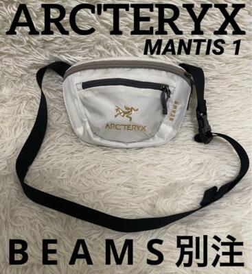 Auth Arcteryx Mantis 1 Beams Waist Pack White Good condition