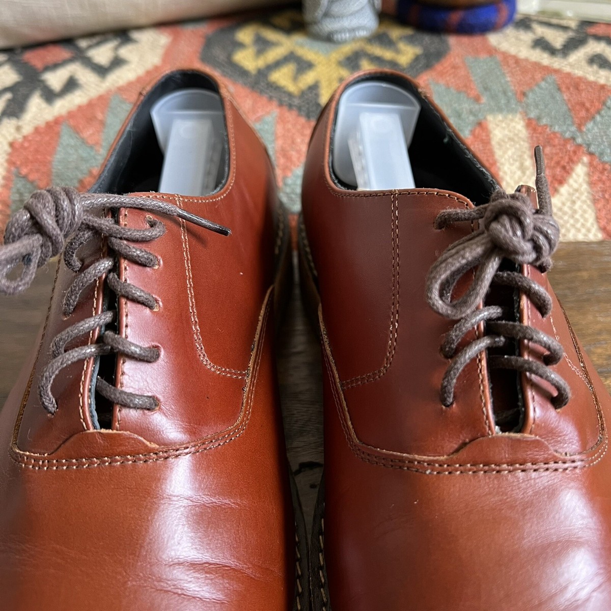Nisolo “Everyday Oxford” Brown Waterproof Leather Laceup 