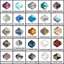 Swarovski 5328 Crystal Bicone AB Beads Part 1 of 4 *You Pick Size & Color*