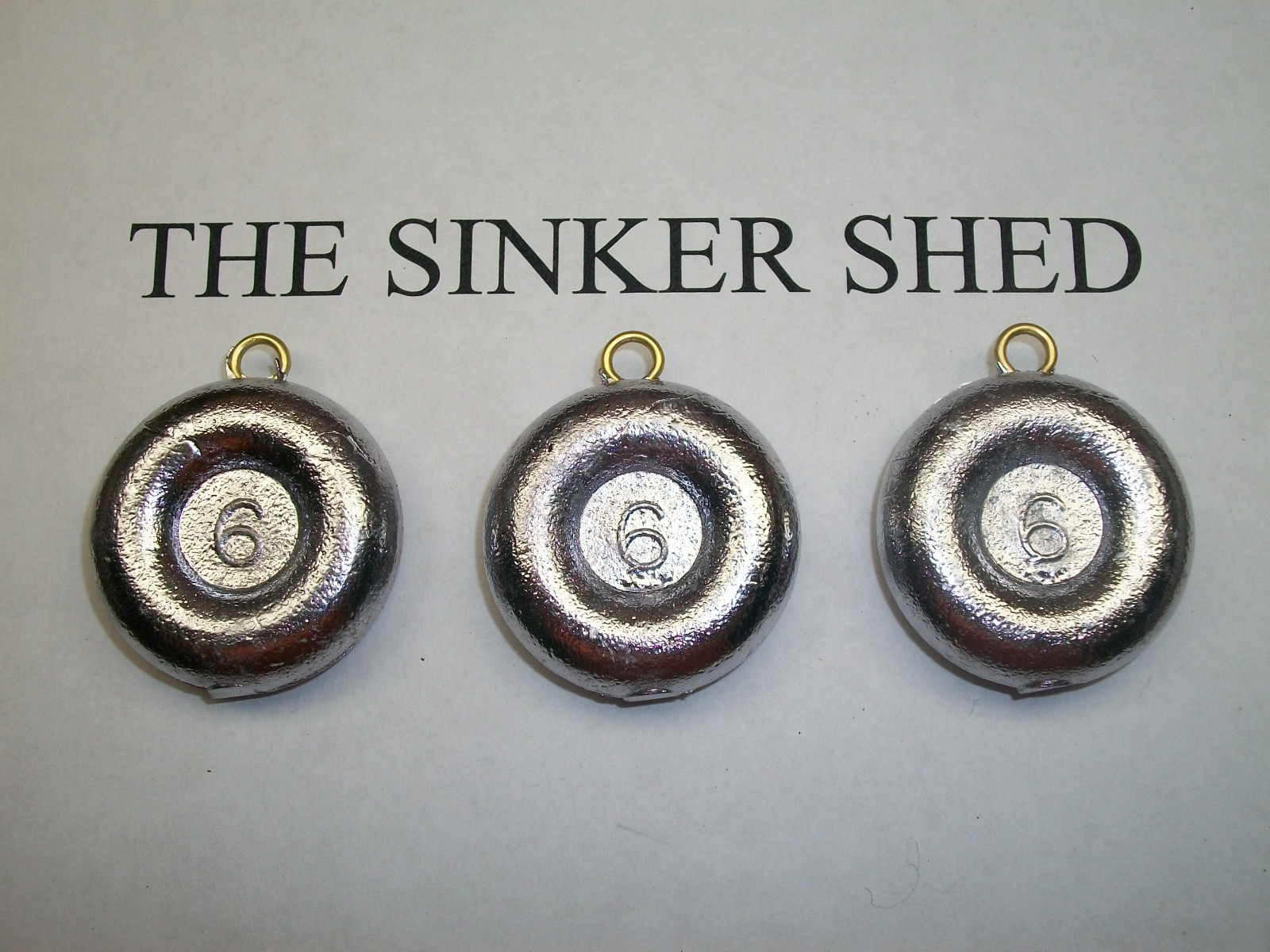 Saltwater Sinkers 1-1/2 Oz Round Flat Coin Sinkers