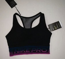 NWT Nike PRO Dri-FIT Training Medium Support Women's Small Padded Sports Bra