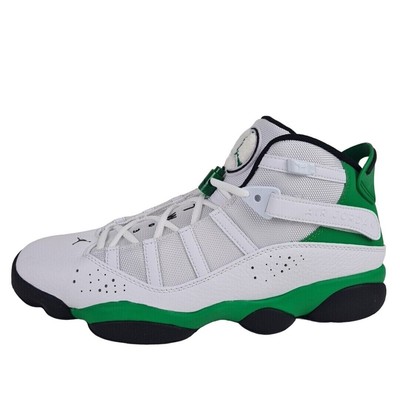 Nike Mens Air Jordan 6 Rings Shoes Athletic 322992 131 White Green 