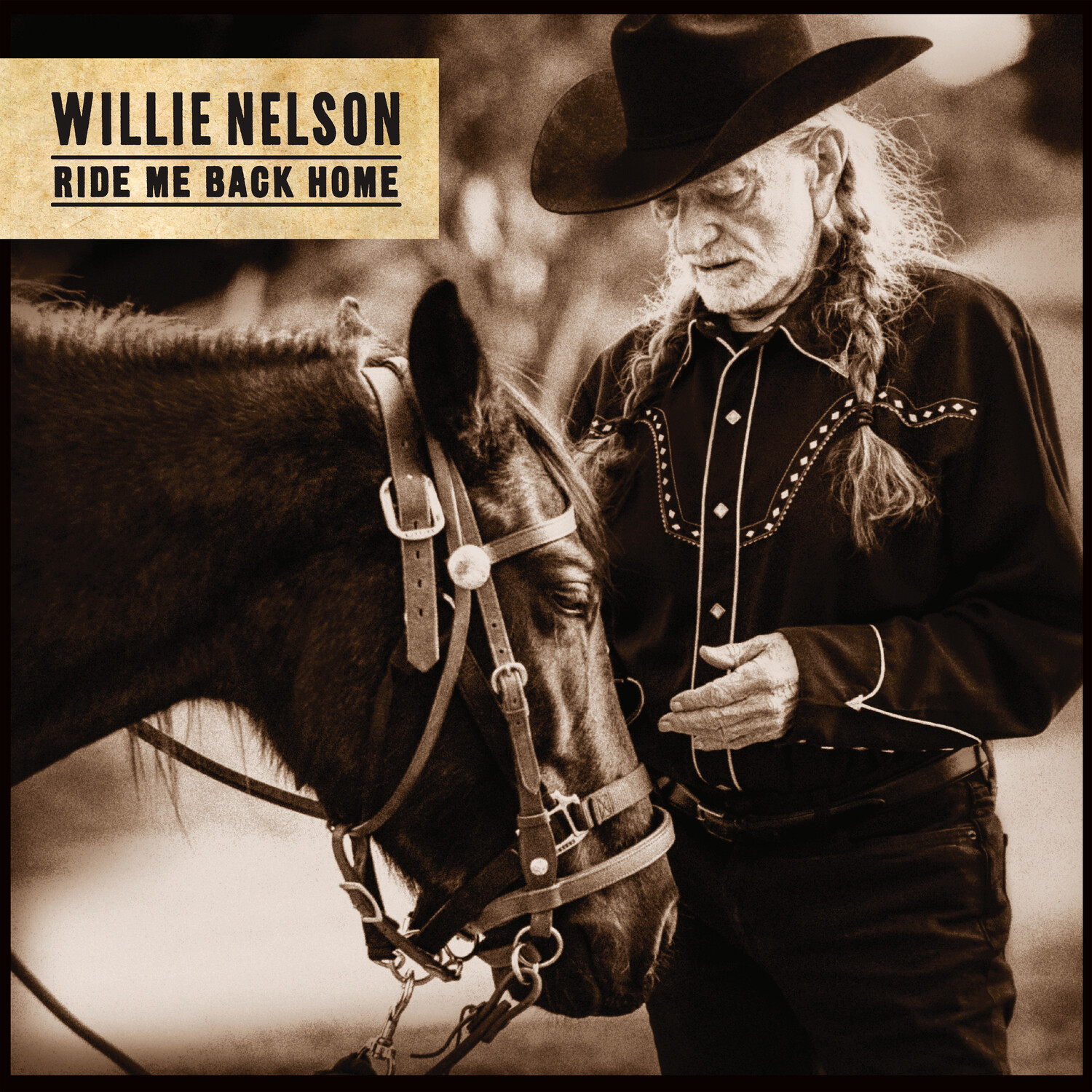 Willie Nelson Ride Me Back Home (Vinyl LP) 12" Album
