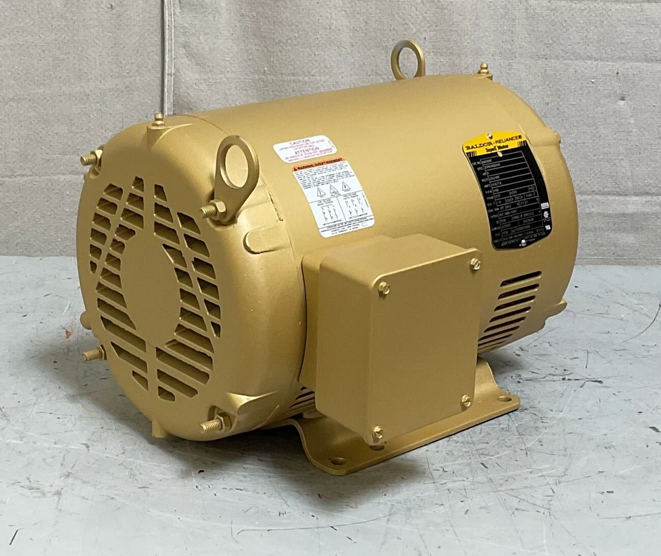 BALDOR EM3309T General Purpose Motor 5 HP 1,160 RPM Open Dripproof Rigid Base Mo - Image 2 of 4