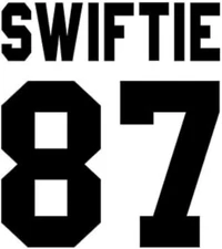 Taylor Swift SWIFTIE Vinyl Die Cut Car Decal Sticker FREE SHIPPING