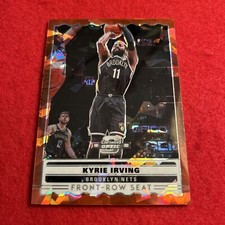 2019-20 Kyrie Irving Panini Contenders Optic #14 Front Row Seat Red Cracked Ice