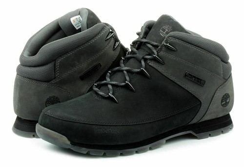 Nubuck Leather Black Hiker Boots | eBay