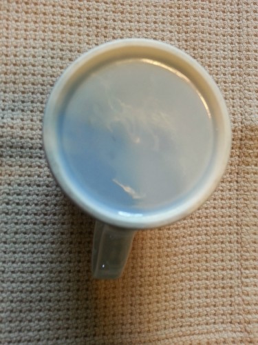 UNMARKED HOT AIR BALLOONS OVER VILLAGE COFFEE TEA MUG CUP - Picture 3 of 5