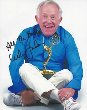 LESLIE JORDAN SIGNED AUTHENTIC 'WILL & GRACE' 8x10 PHOTO COA BOSTON LEGAL ACTOR