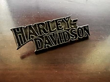 Harley Davidson Motorcycle Pin Vintage Factory HD Vest Jacket Hat Shirt Badge