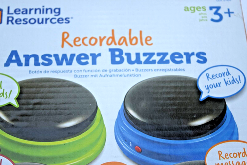 Learning Resources Recordable Answer Buzzers Set of 4 - Picture 4 of 20