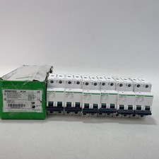 6X - Schneider Electric Acti 9 A9N61522 Breaker Miniature - C60H - 2 Poles - 2A