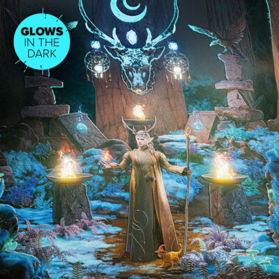 Displate Limited Edition Grove of the Elf Druid Glows in the Dark xxx/1000