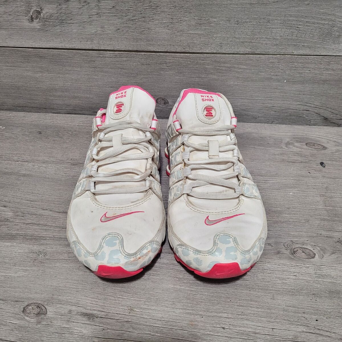 nike shox NZ LE womens Size 8 cheetah leopard print pink nike shox NZ LE womens Size 8 cheetah leopard print pink