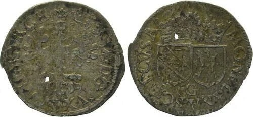 Pièces de monnaie françaises en billon Monnaie féodale