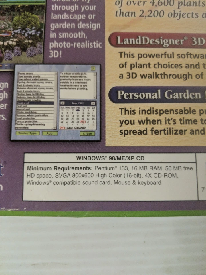 Custom 3D Land PC CD LandDesigner 3D/Personal Garden Planner Design ~ #174b - Image 3 of 3