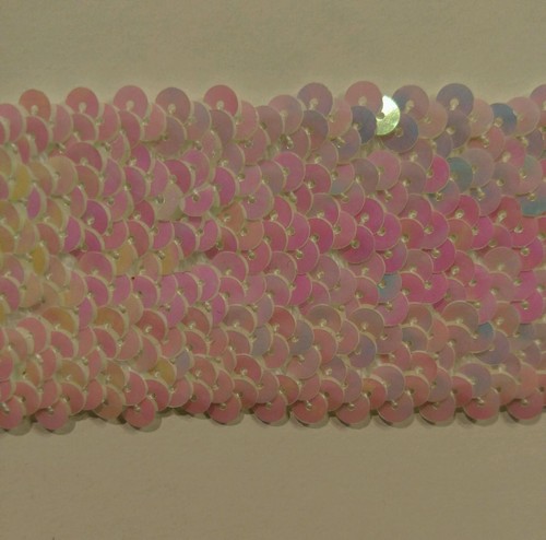 6 ROW (2-1/8") STRETCH SEQUIN TRIM - 6 Continuous Yards - Many Colors Available - Picture 24 of 29