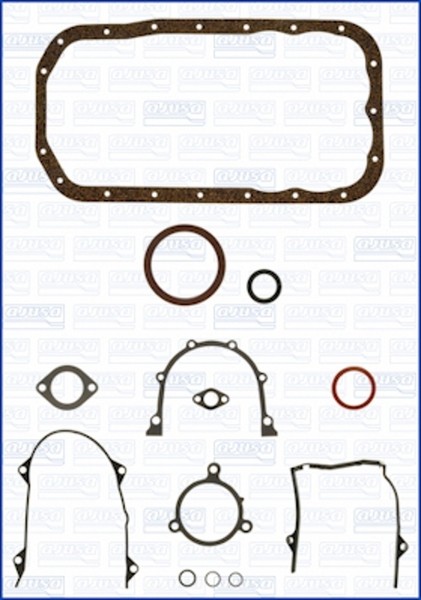 Ajusa Dichtungssatz KurbelgehäUse 54038700 FüR Mazda SR2 626 2 Hatchback Gc Bus-image