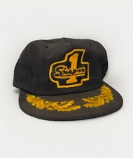Vtg 1980s SNAP ON TOOLS Snap back TRUCKER HAT K-Brand Products AUTO RACING RARE