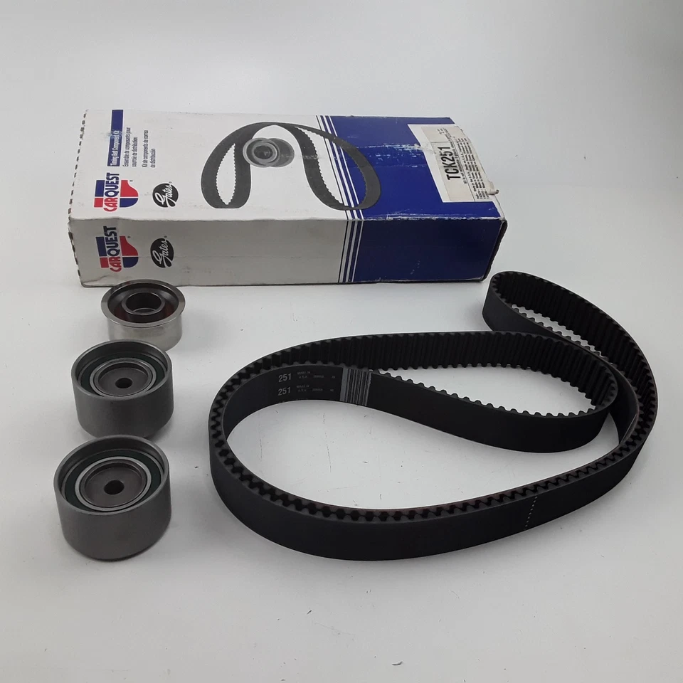 Комплект ремней ГРМ двигателя Gates TCK251 подходит для INFINITI J30 Nissan 300ZX (1990-1997) - Изображение 3 из 4