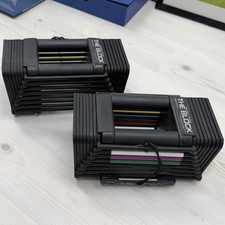 Sexy “The Block” Personal Adjustable Dumbbells Pair.Alpha Gym Bro pre-owned