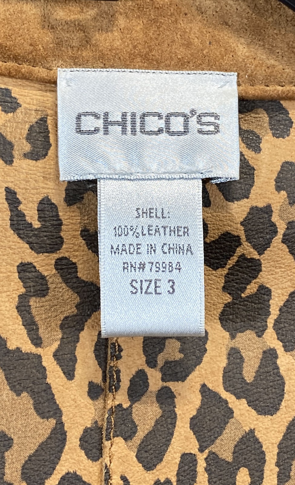 Chicos Brown Jacket - Size Small - image 3