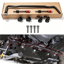 Barra estabilizadora delantera para Ram 1500 2011-2018 4x4 y par de eslabones de barra estabilizadora