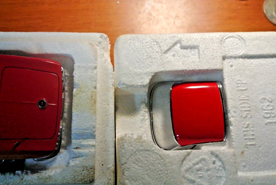 DANBURY MINT 1/43 CORVETTES, LOT/10, C-1 SERIES, 1953-1962. 50th ANN.SERIES - Image 2 of 4