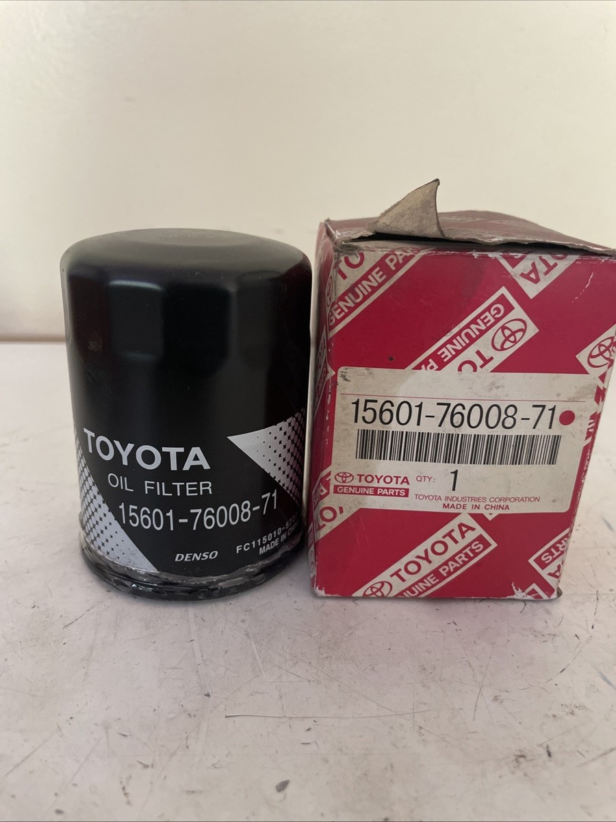 GENUINE TOYOTA FORKLIFT OIL FILTER 15601-76008-71 OEM | eBay
