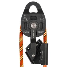 Heavy Lifting Pulling Device Rock Tree Climbing Rope Pulley Outdoor Rescue Gear