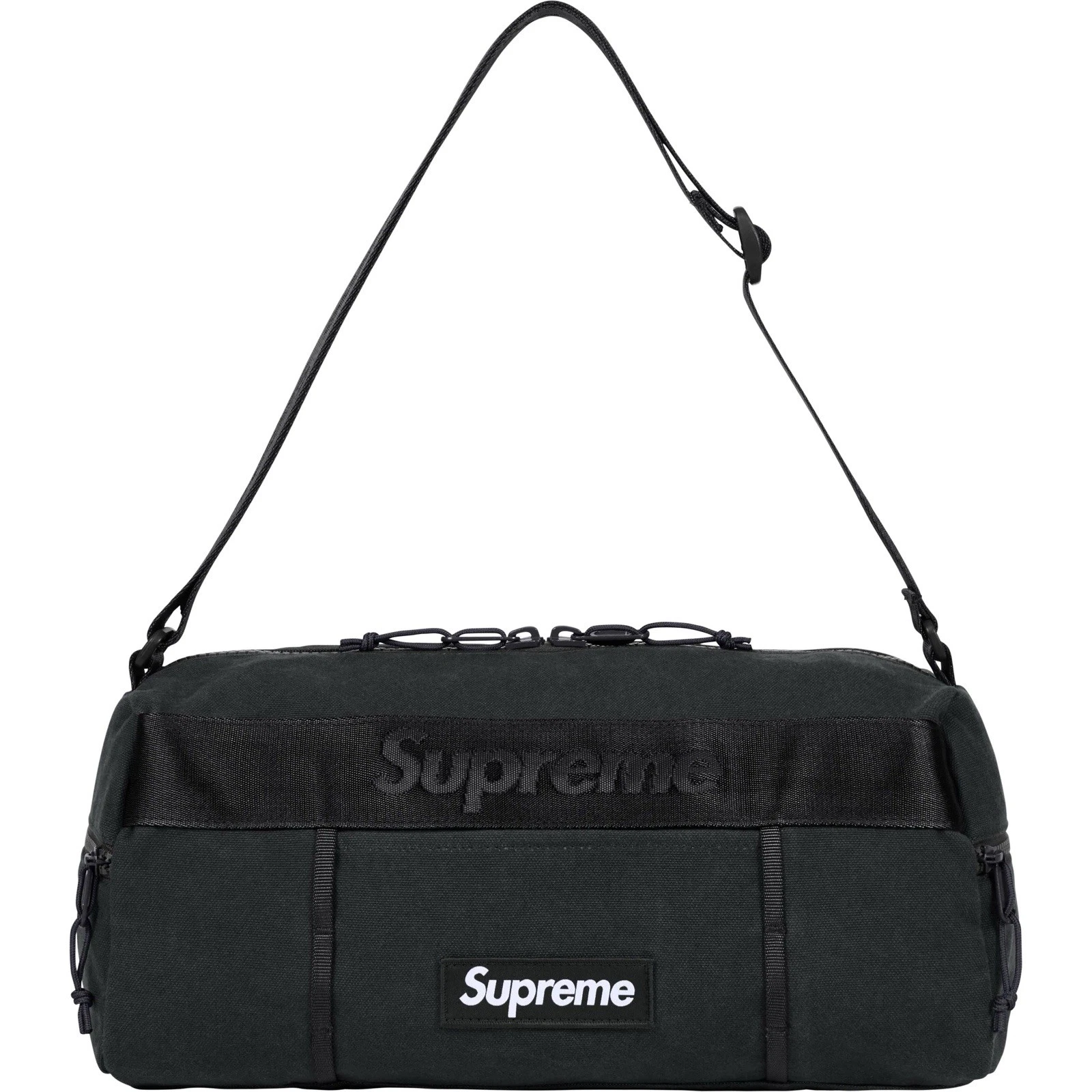 Sac utilitaire Supreme en coton Cordura® résistant à l'eau noir SS25