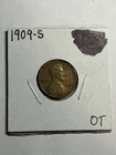 1909 S Lincoln Wheat Penny VF Key Date