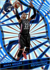 2022 Panini Revolution WNBA Sunburst #79 Maya Moore /75 - BSK