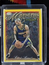 1996-97 Topps Finest - Rare - Gold #128 Latrell Sprewell