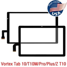 10.1" Touch Screen Digitizer Glass Panel For Vortex Tab 10/T10M/Pro/Plus/Z T10