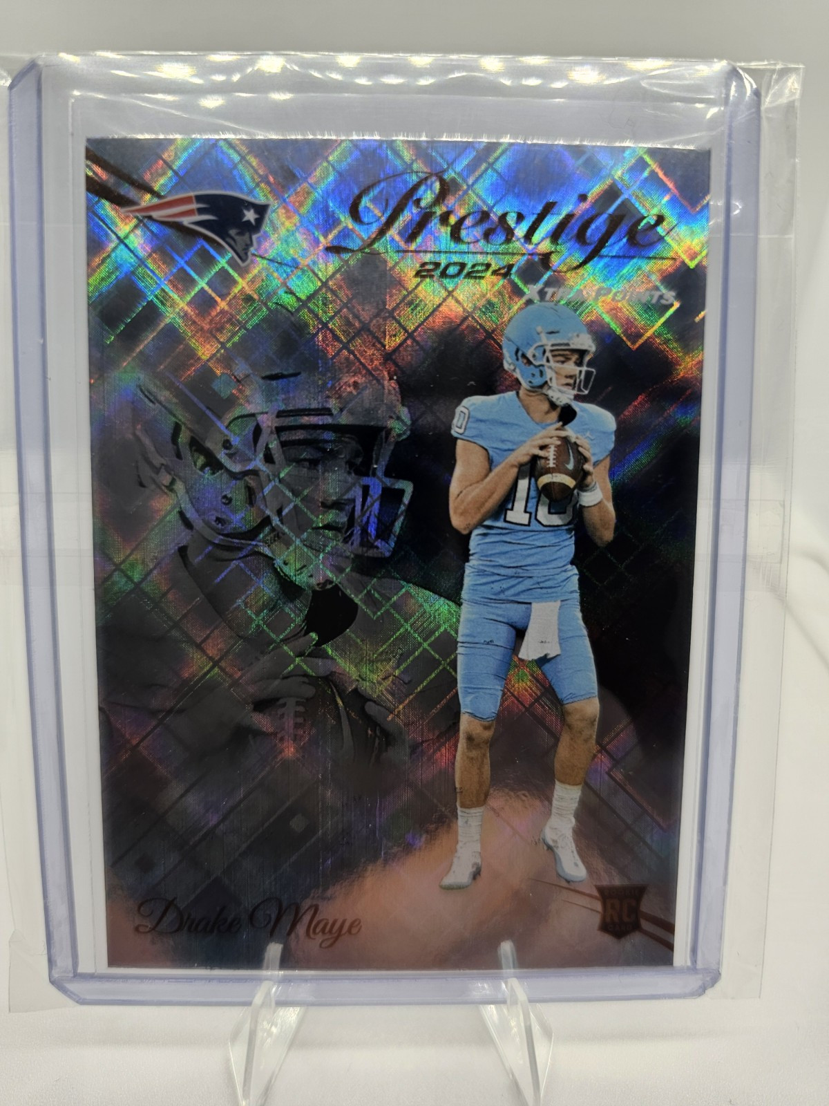 2024 Panini Prestige - Rookies Xtra Points Diamond #304 Drake Maye (RC)