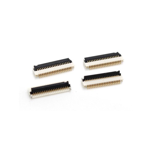 FPC Connector 0.5MM Spacing Horizontal Socket Flip Cover Gold-Plated Seat H1.0 - Picture 7 of 8