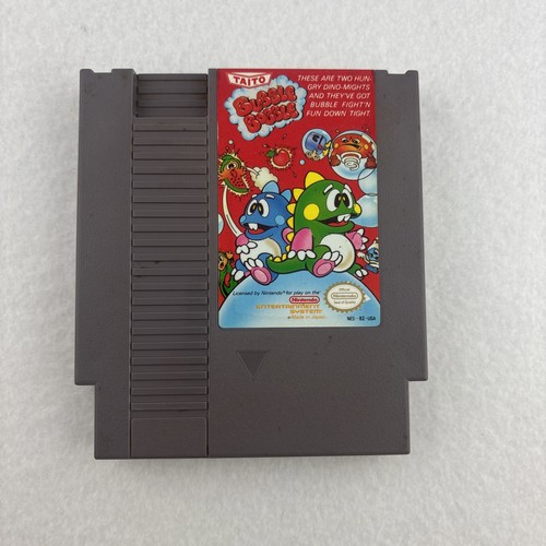 Bubble Bobble NES Nintendo getestet funktionstüchtig Taito Cart nur 2 Spieler Koop - Bild 2 von 24