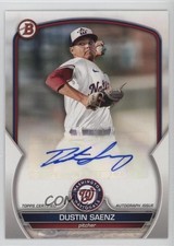 2023 Bowman Paper Prospect Auto Dustin Saenz #PPA-DS Auto sc2
