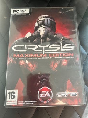 CRYSIS Maximum Edition - inkl. CRYSIS 1 + Crysis WARHEAD & Crysis WARS PC DVD Rom