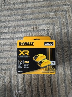 Dewalt XR Powerpack 4ah Battery 2 - Pack DCB2104-2 ( NEW / SEALED BOX)