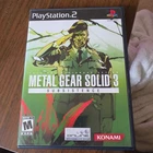 Metal Gear Solid 3: Subsistence (Sony PlayStation 2). CIB Both Discs. Tested.