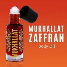 Mukhalat Zaffran Body Oil • Concentrated Attar • And more