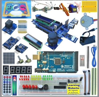 Ultimate Mega R3 Starter Kit Mega 2560 Starter Kit Compatible with Arduino ID...