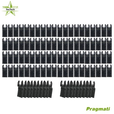 100Pcs Quick Release Oscillating Saw Blades Fit For All Universal Multi Tool